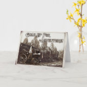 Maak je klaar voor Adventure Wenskaart Kaart (Gele Bloem)