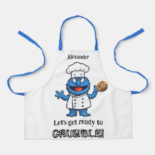 Maak je klaar voor Crumble Monster Personaliseren Schort