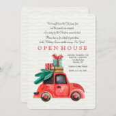 Maak je klaar voor de kerst uitnodiging (Voorkant / Achterkant)