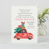 Maak je klaar voor de kerst uitnodiging (Staand voorkant)