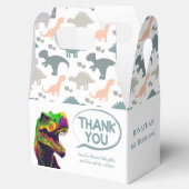 Maak je klaar voor een brullend Dino-feest! Bedankdoosjes (Geopend)