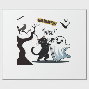 Maak je klaar voor een spook-tachtig Halloween leu Cadeaupapier