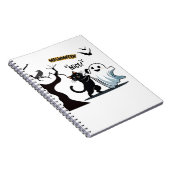 Maak je klaar voor een spook-tacular Halloween Nic Notitieboek (Rechterzijde)