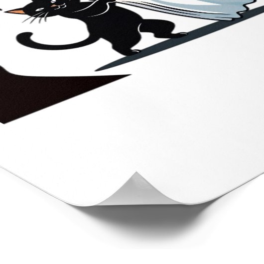 Maak je klaar voor een spook-tacular Halloween Nic Poster (Hoek)