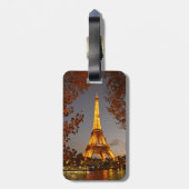 Maak je klaar voor Parijs - Bagagelabel (Achterkant verticaal)