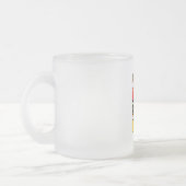 Maak Je Leven Zoet Matglas Koffiemok (Links)