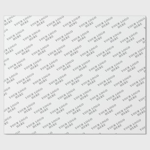 MAAK JE LOGO STIJLVOOL MODERN ELEGANT KLASSIEK CADEAUPAPIER