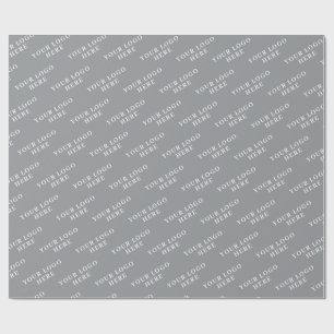 MAAK JE LOGO STIJLVOOL MODERN ELEGANT KLASSIEK CADEAUPAPIER