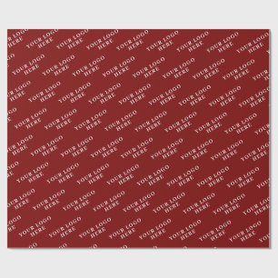 MAAK JE LOGO STIJLVOOL MODERN ELEGANT KLASSIEK CADEAUPAPIER