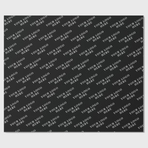 MAAK JE LOGO STIJLVOOL MODERN ELEGANT KLASSIEK CADEAUPAPIER