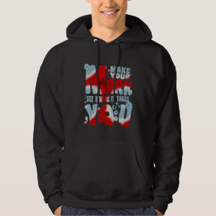 Maak Je Merk Dot Dag Zie Waar Het Je Naar Toe Bren Hoodie