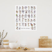 Maak je niet druk, wees blij Poster (Keuken)