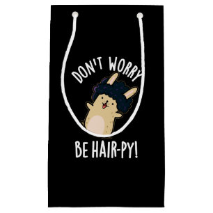 Maak je niet druk, wees Haark-tastisch Funny Hair  Klein Cadeauzakje