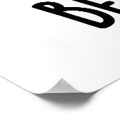 Maak je niet druk, wees Haig-py Leuke haar grap Poster (Hoek)