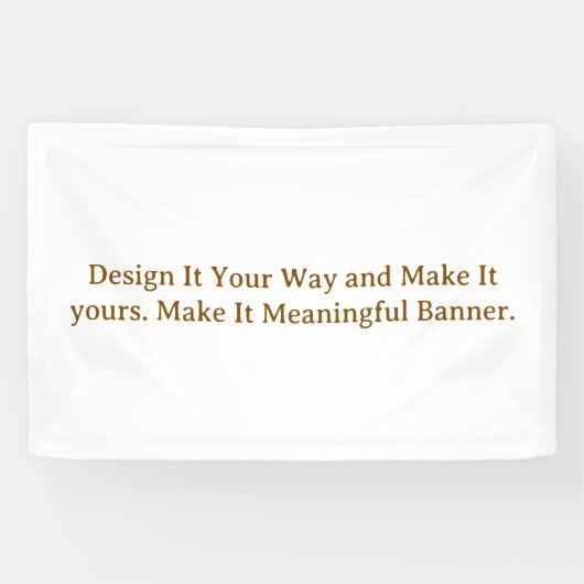 Maak Je Persoonlijke 2.5' x 4' Spandoek (Horizontaal)