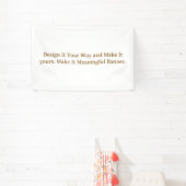 Maak Je Persoonlijke 2.5' x 4' Spandoek (Insitu)