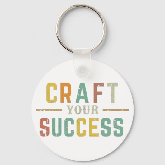 "Maak je succes" Sleutelhanger (Achterkant)