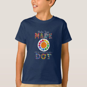 Maak je teken wat je kunt creëer met een stip t-shirt