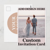 maak je unieke maatwerk briefkaart (Voorkant / Achterkant)