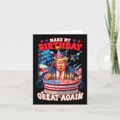 Maak je verjaardag weer geweldig kaart (Voorkant)