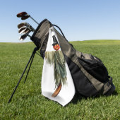 Maak je wat vrolijk: Halloween-thema golfhanddoeke Golfhanddoek (Groen)