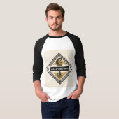 Maak Je Zet – Schaakstuk Ontwerp T-shirt (Voorkant volledig)