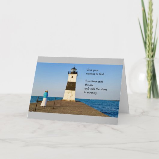 Maak je zorgen - Kopiëren Kaart (Voorkant)