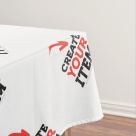 MAAK-JEZELF DIY Aangepast ontwerp uploaden Tafelkleed