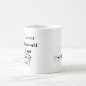 Maak Jezelf Inspirerende Quote Koffiemok (Center)