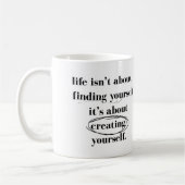 Maak Jezelf Inspirerende Quote Koffiemok (Links)