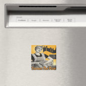 Maak jezelf thuis op de vacuümvloer magneet (Insitu (Vaatwasser))