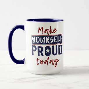 "Maak jezelf trots"-mokken Mok