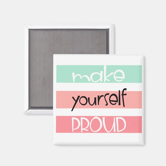 Maak jezelf trots op je magneet (Voorkant / Achterkant)