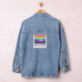 Maak Jezelf Trots Regenboog Redactie Pride 2026 Denim Jacket (Hangar)