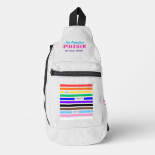 Maak Jezelf Trots Regenboog Redactie Pride 2026 Sling Bag