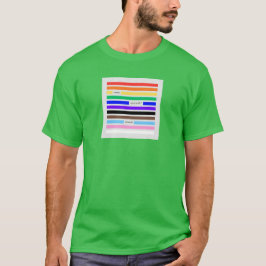 Maak Jezelf Trots Regenboog Redactie Pride 2026 T-shirt