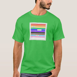 Maak Jezelf Trots Regenboog Redactie Pride 2026 T-shirt