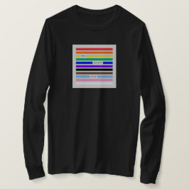 Maak jezelf trots Regenboog Redactie Pride 2026 T-shirt