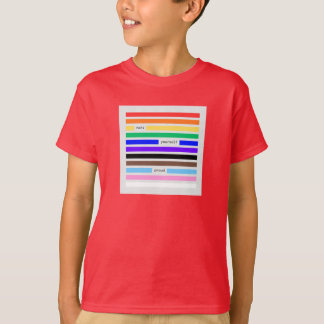Maak Jezelf Trots Regenboog Redactie Pride 2026 T-shirt
