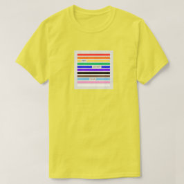 Maak Jezelf Trots Regenboog Redactie Pride 2026 T-shirt