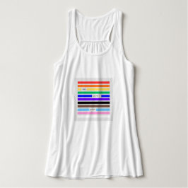 Maak jezelf trots Regenboog Redactie Pride 2026 Tanktop