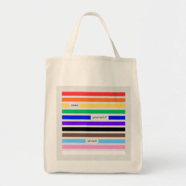 Maak Jezelf Trots Regenboog Redactie Pride 2026 Tote Bag