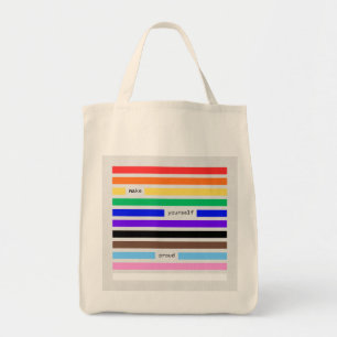 Maak Jezelf Trots Regenboog Redactie Pride 2026 Tote Bag