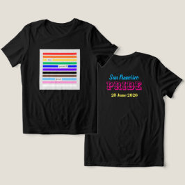 Maak Jezelf Trots Regenboog Redactie Pride 2026 Tri-Blend Shirt