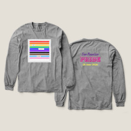 Maak Jezelf Trots Regenboog Redactie Pride 2026 Tri-Blend Shirt