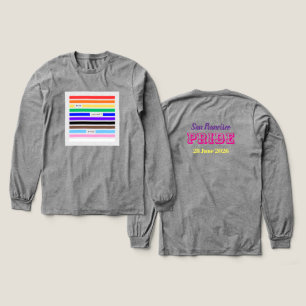 Maak Jezelf Trots Regenboog Redactie Pride 2026 Tri-Blend Shirt