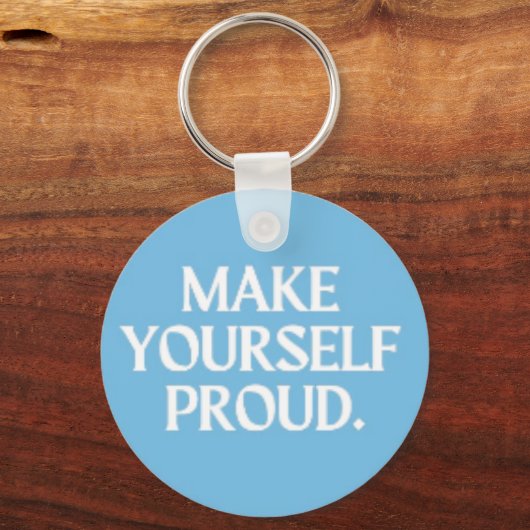 Maak jezelf trots sleutelhanger (Achterkant)