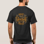 Maak Jezelf Trots T-shirt (Achterkant)