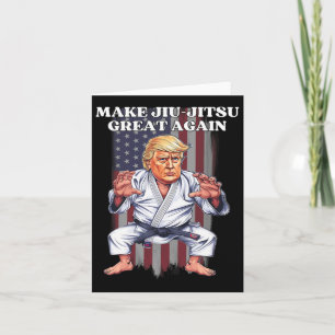 Maak Jiu-jitsu weer geweldig Trump Republikein BJJ Kaart