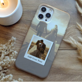 Maak Jouw Eigen 2 Foto met Naam iPhone 15 Pro Case